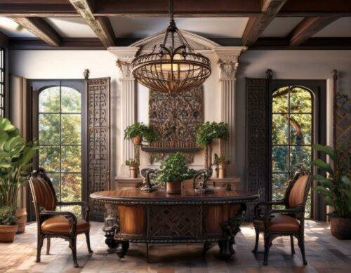 12 façons d'intégrer le fer forgé dans votre décoration intérieure