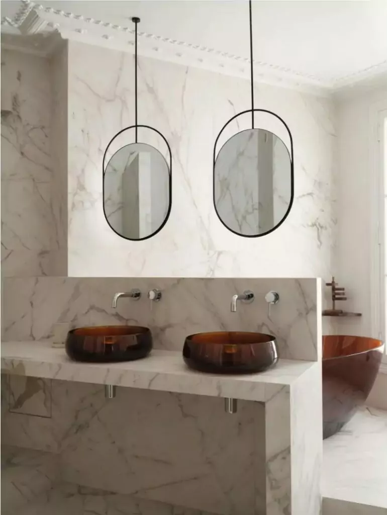 Un jeu de contrastes pour cet appartement haussmannien
