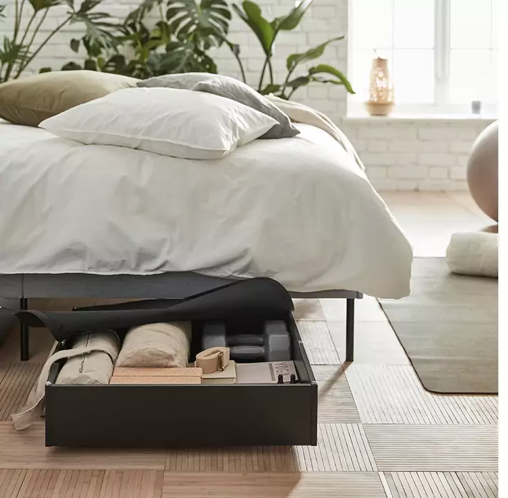 rangement ikea sous le lit