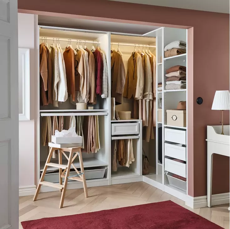 rangements ikea dressing