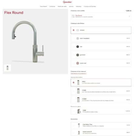 créer son Quooker sur-mesure créer son Quooker sur-mesure