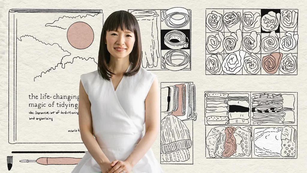 Marie Kondo L'organisation la pierre angulaire du rangement astucieux Marie Kondo L'organisation la pierre angulaire du rangement astucieux