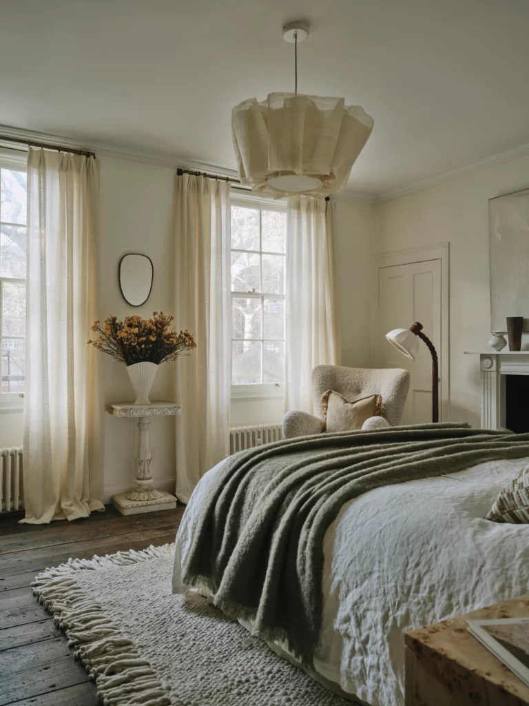 Une chambre moderne et chaleureuse géorgienne Une chambre moderne et chaleureuse géorgienne