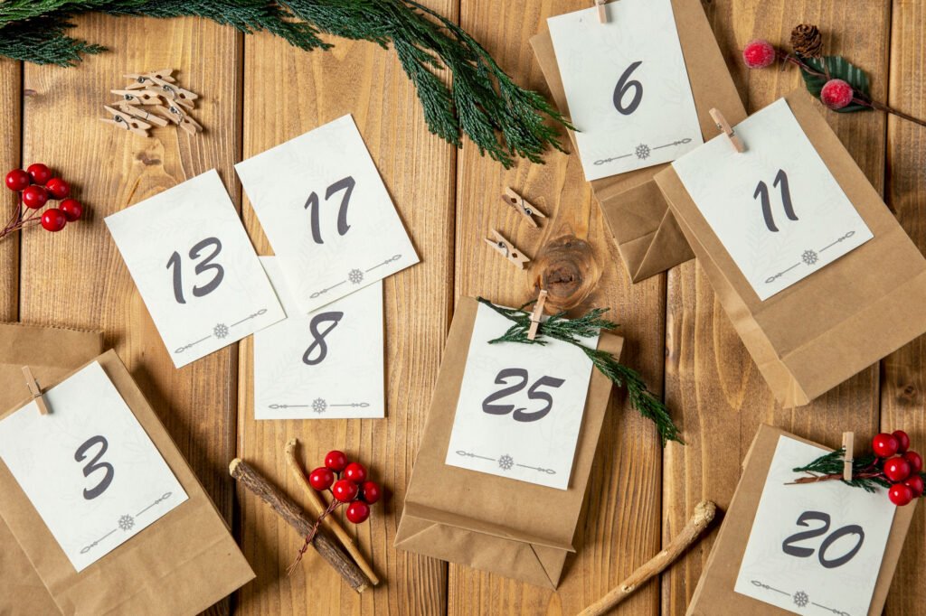 Calendrier de l'avent DIY