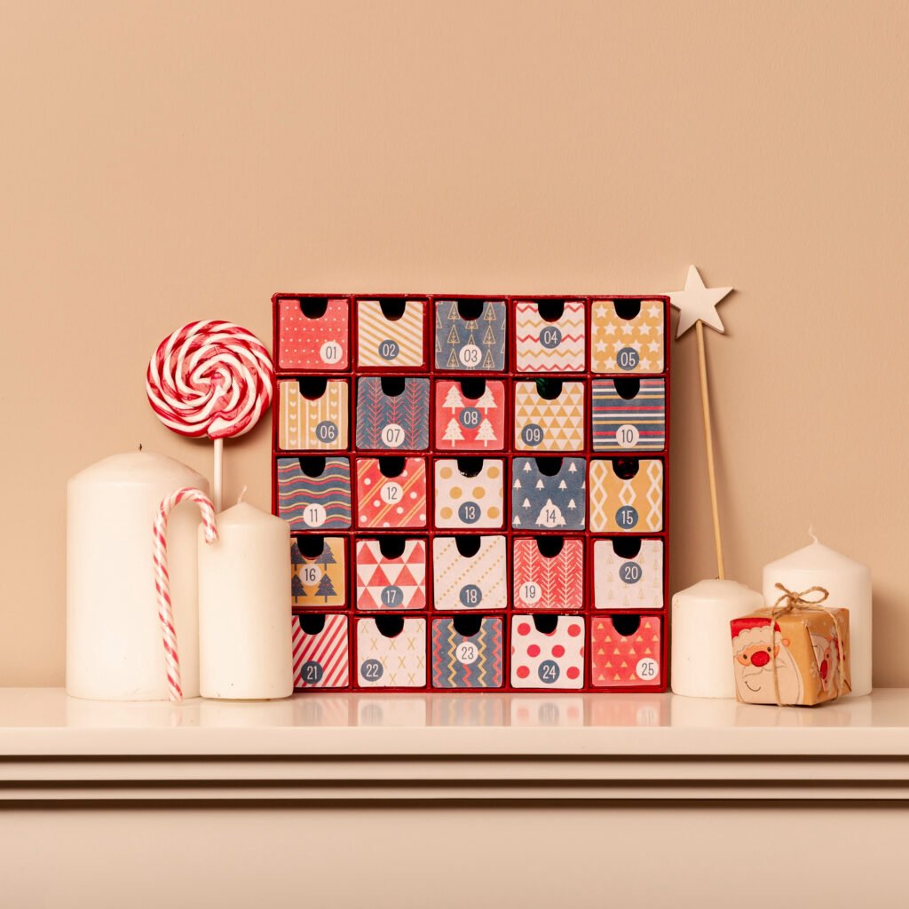 calendrier avent DIY rustique-chic