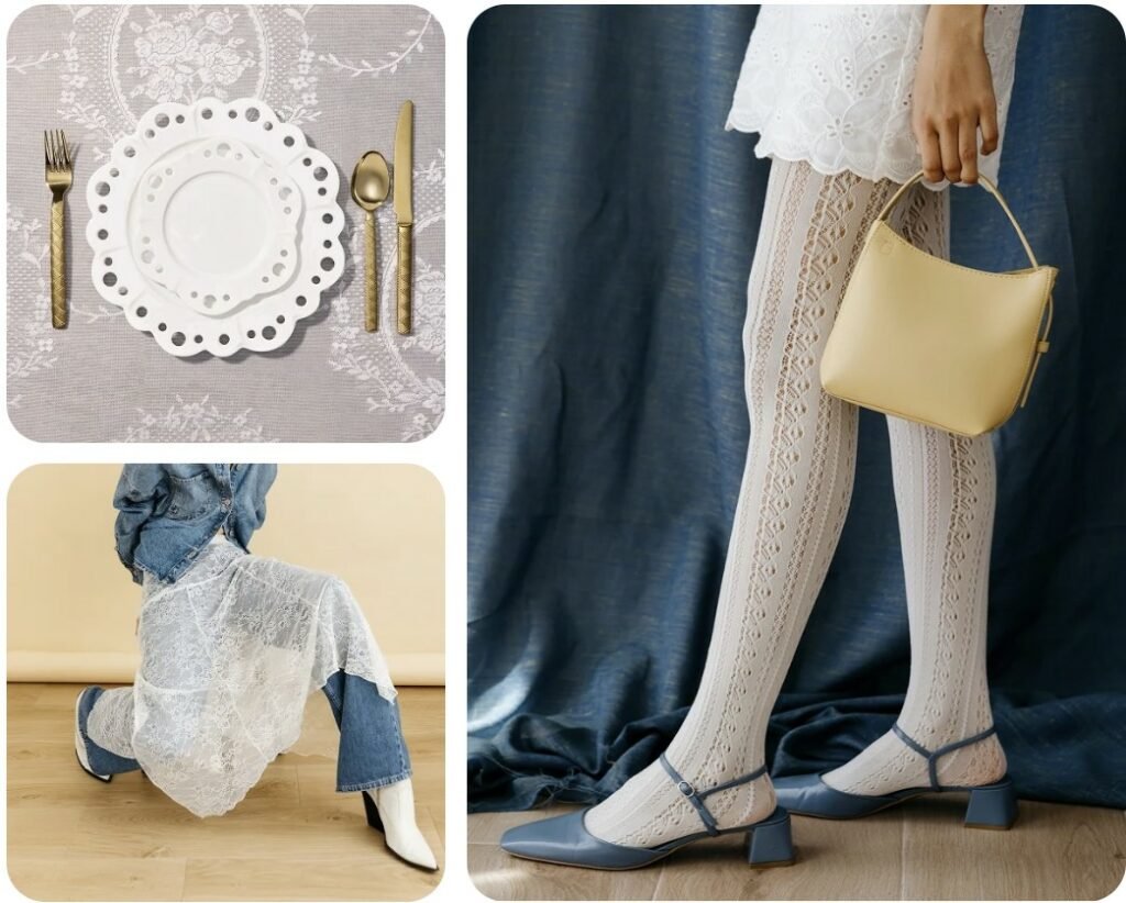 Dans la Dentelle le crochet envahit tout Dans la Dentelle le crochet envahit tout