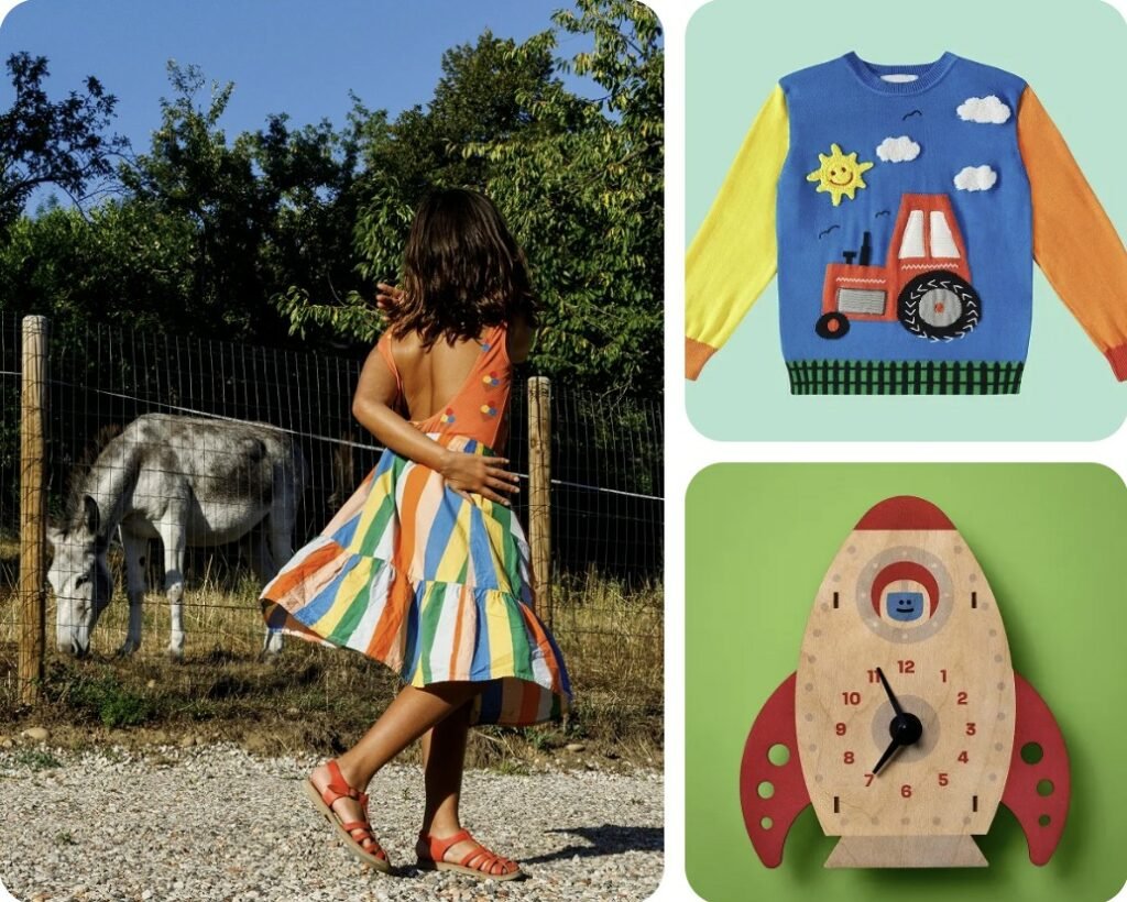 Récré Rétro chambre d'enfant vintage upcycling Récré Rétro chambre d'enfant vintage upcycling