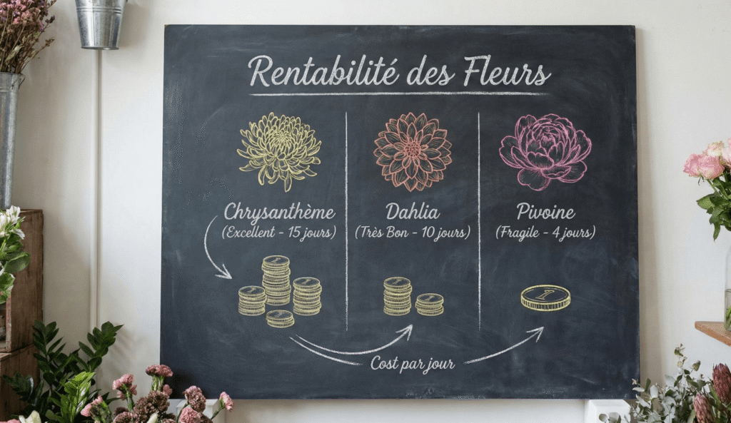 Quelles sont les fleurs les plus rentables selon leur prix et durée de vie Quelles sont les fleurs les plus rentables selon leur prix et durée de vie