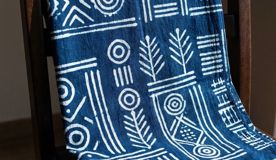 Tissu Adire du Nigeria