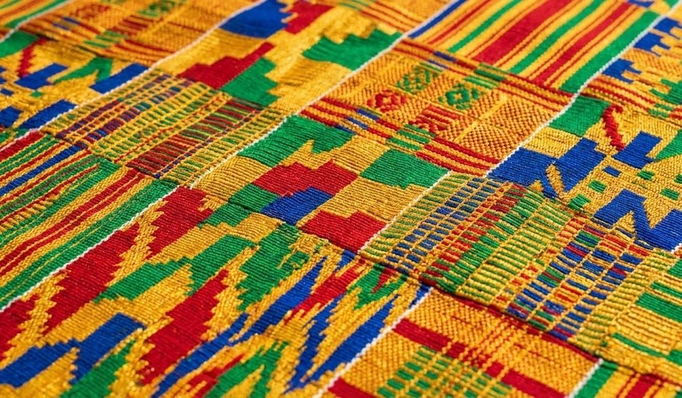 Tissu Kente du Ghana