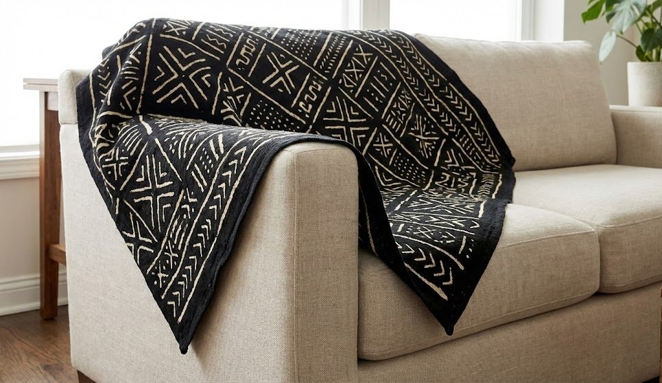 Tissu Mud Cloth du Mali