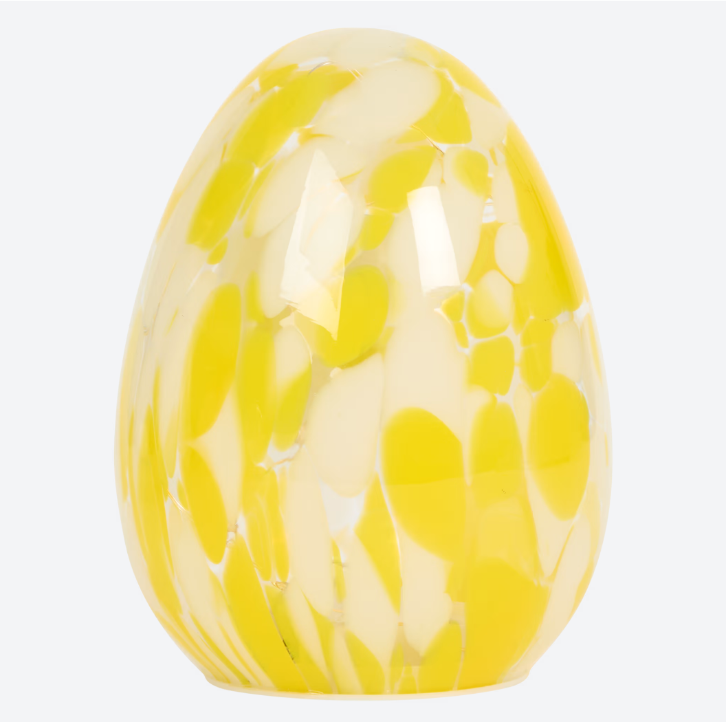 Œuf lumineux décoratif en verre 4