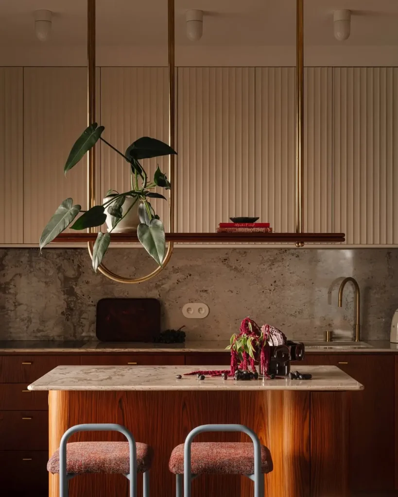 cuisine sobre mais luxueuse