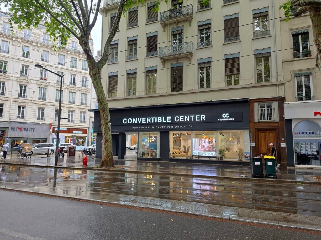 Devanture Magasin Convertible Center Lyon