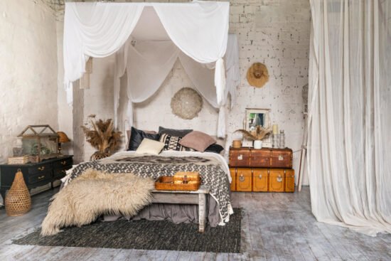 Idée déco chambre bohème
