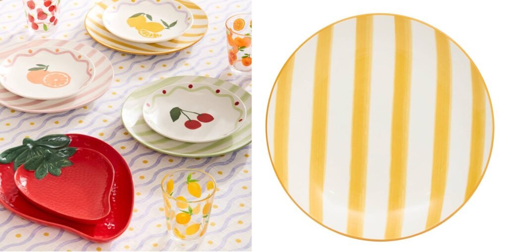 Pensez au design et aux couleurs au moment de choisir un service de vaisselle